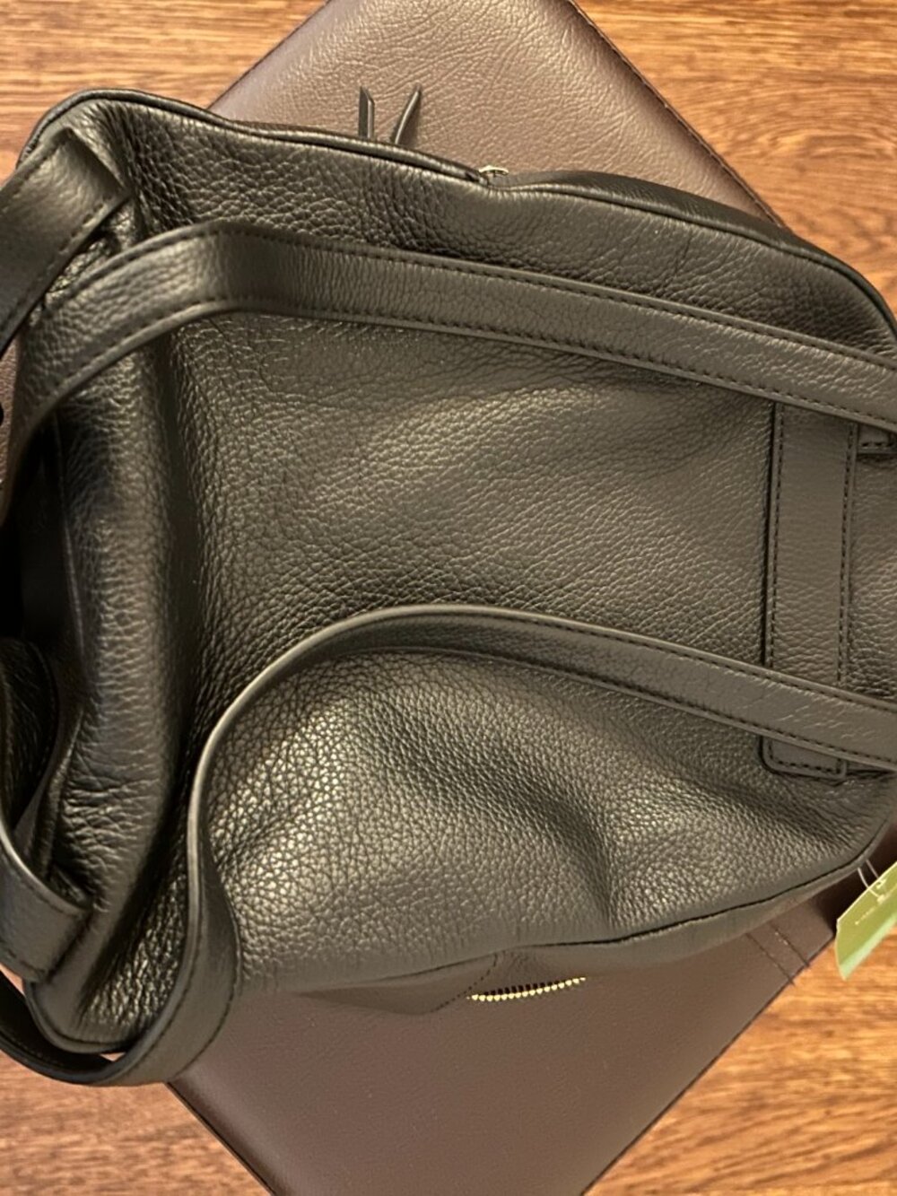 Kate Spade Mini Nicole Black Leather Backpack (NWT) - Picture 5 of 7